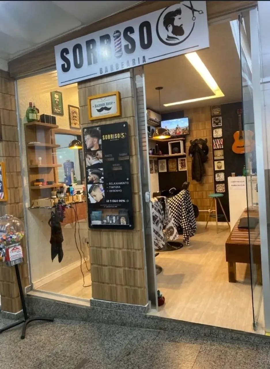 Barbearia Completa para Venda