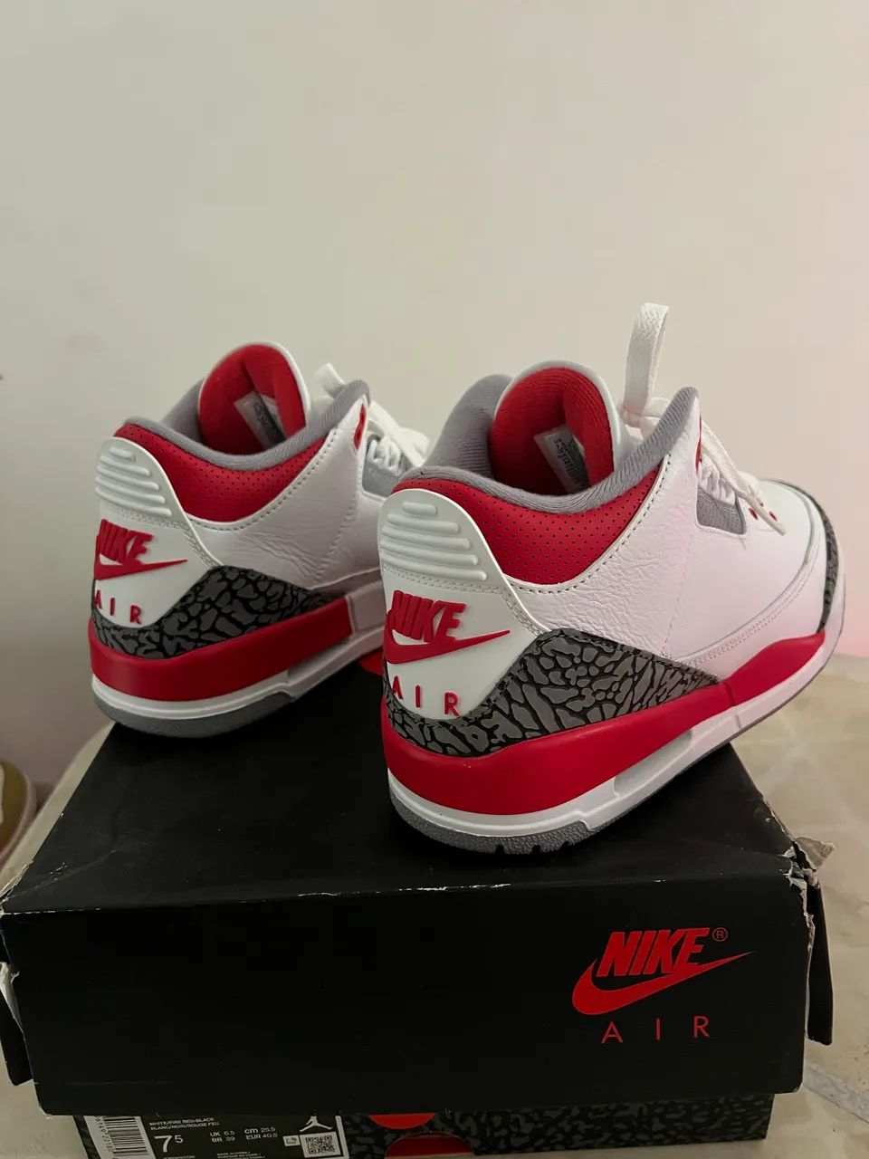 Air jordan 3 Fire red - Foto 4