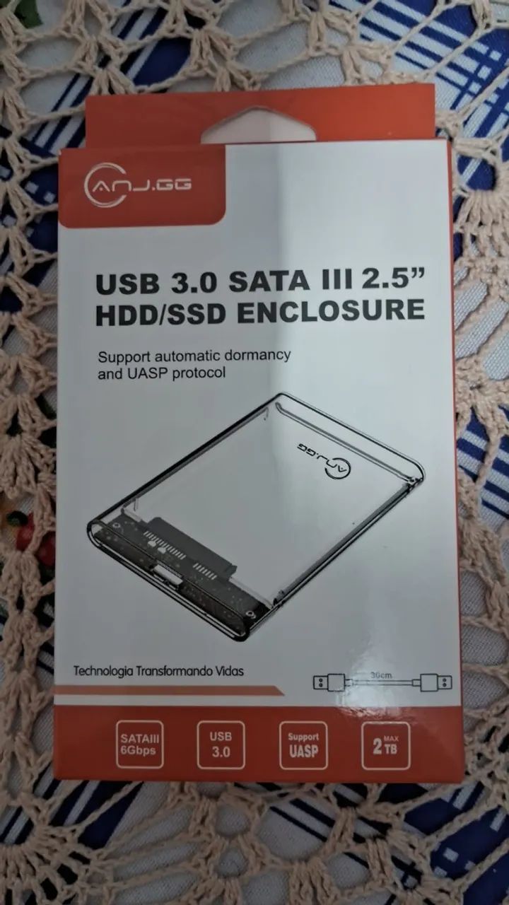 usb case sata 3 hdd/ssd - Foto 2