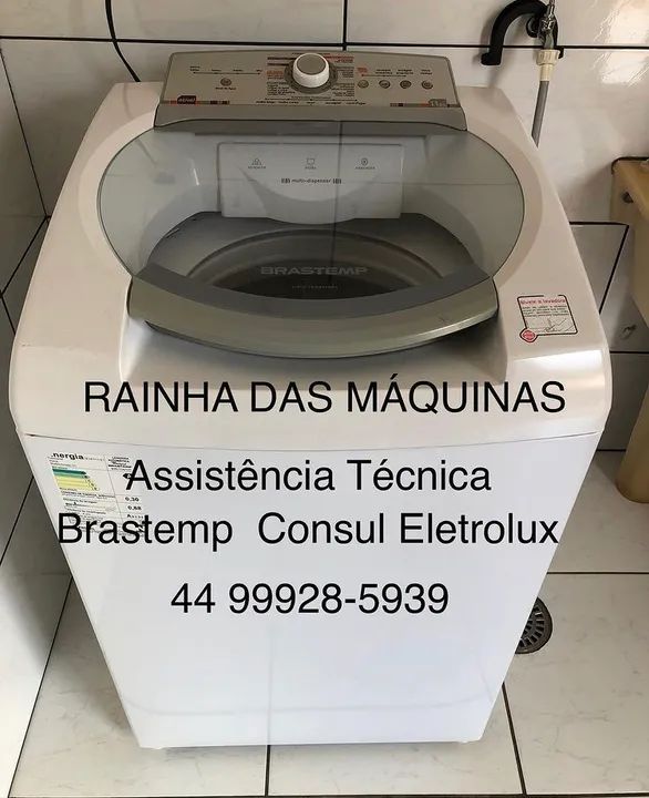 Máquina de lavar- Assistência Técnica 
