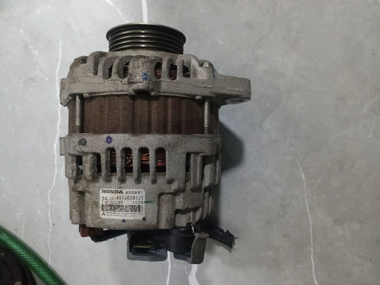 Alternador Honda 2018 pa frente