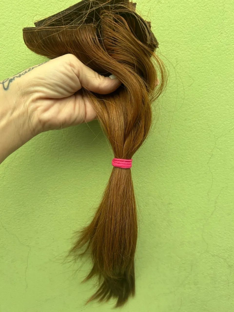 Mega Hair ruivo 7.4