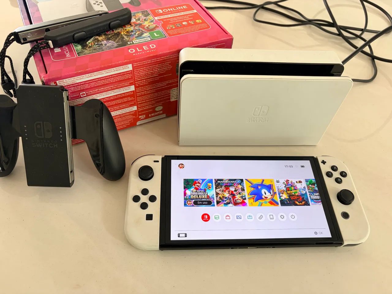 Switch oled DESBLOQUEADO - Foto 3