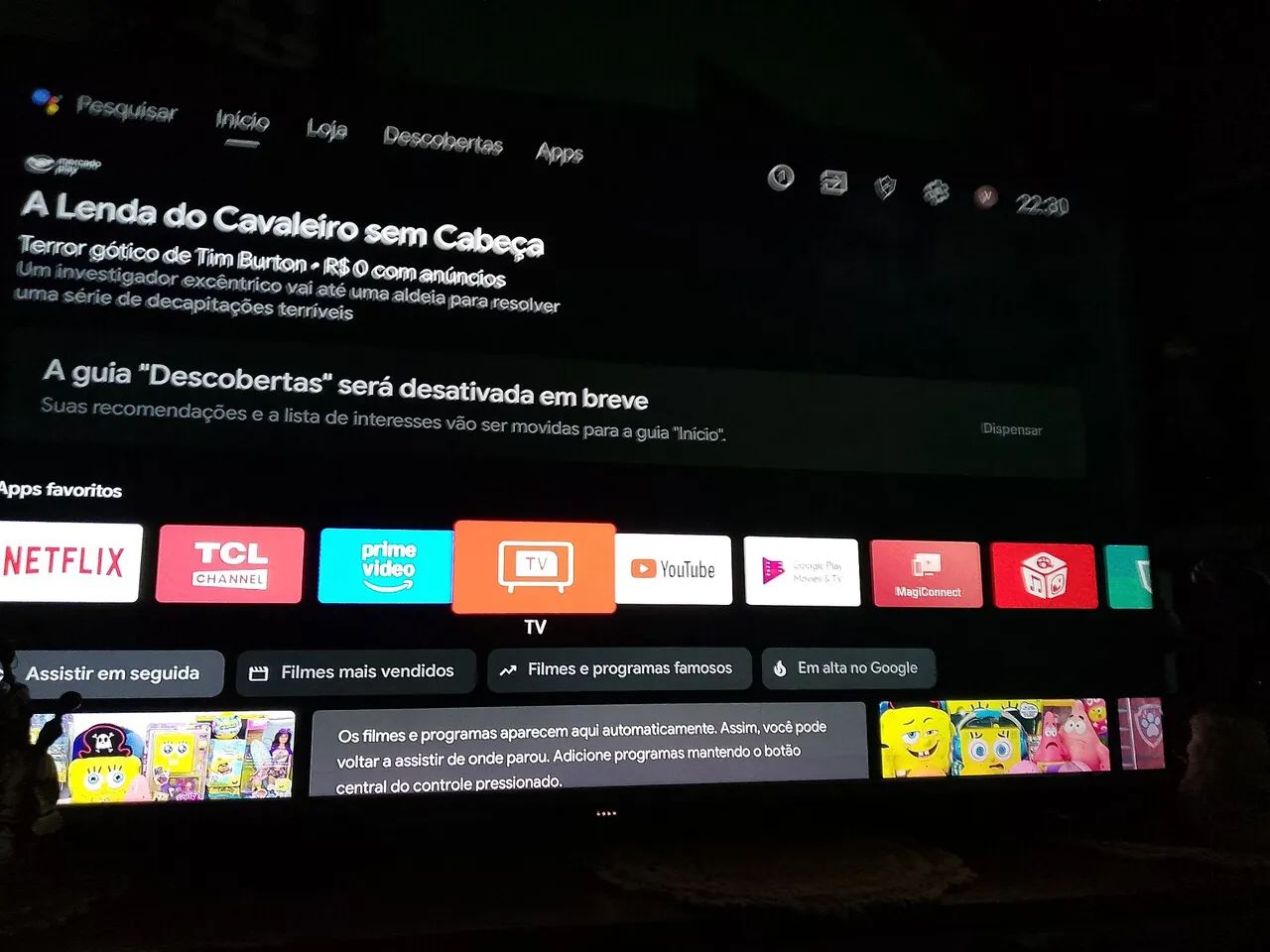 TV smatt 55 polegadas 