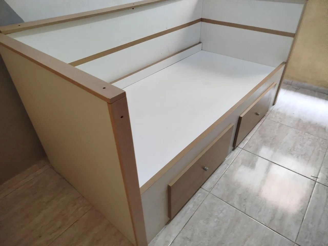 Cama de solteiro 100% madeira  - Foto 3