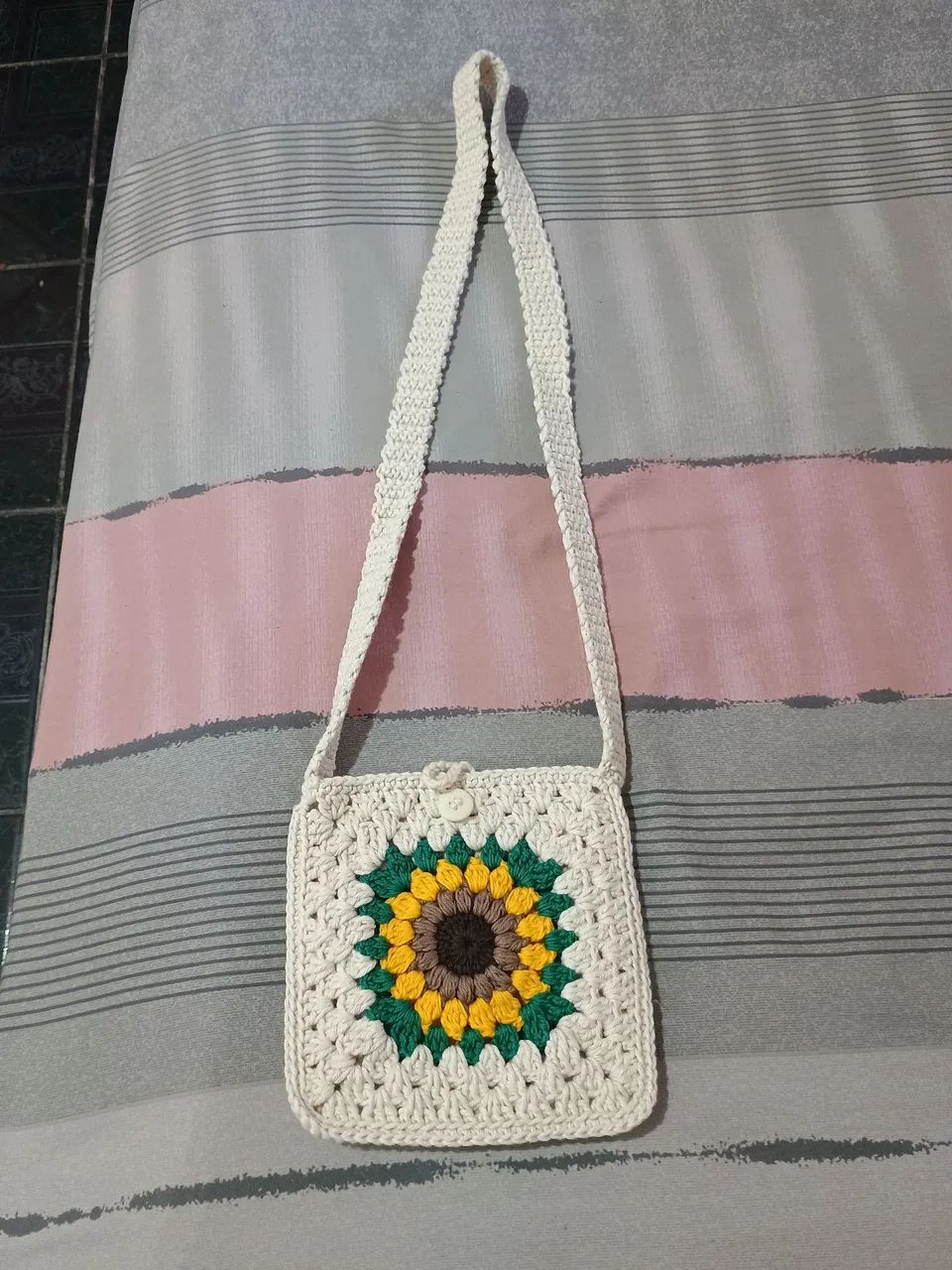 Bolsa tiracolo girassol 