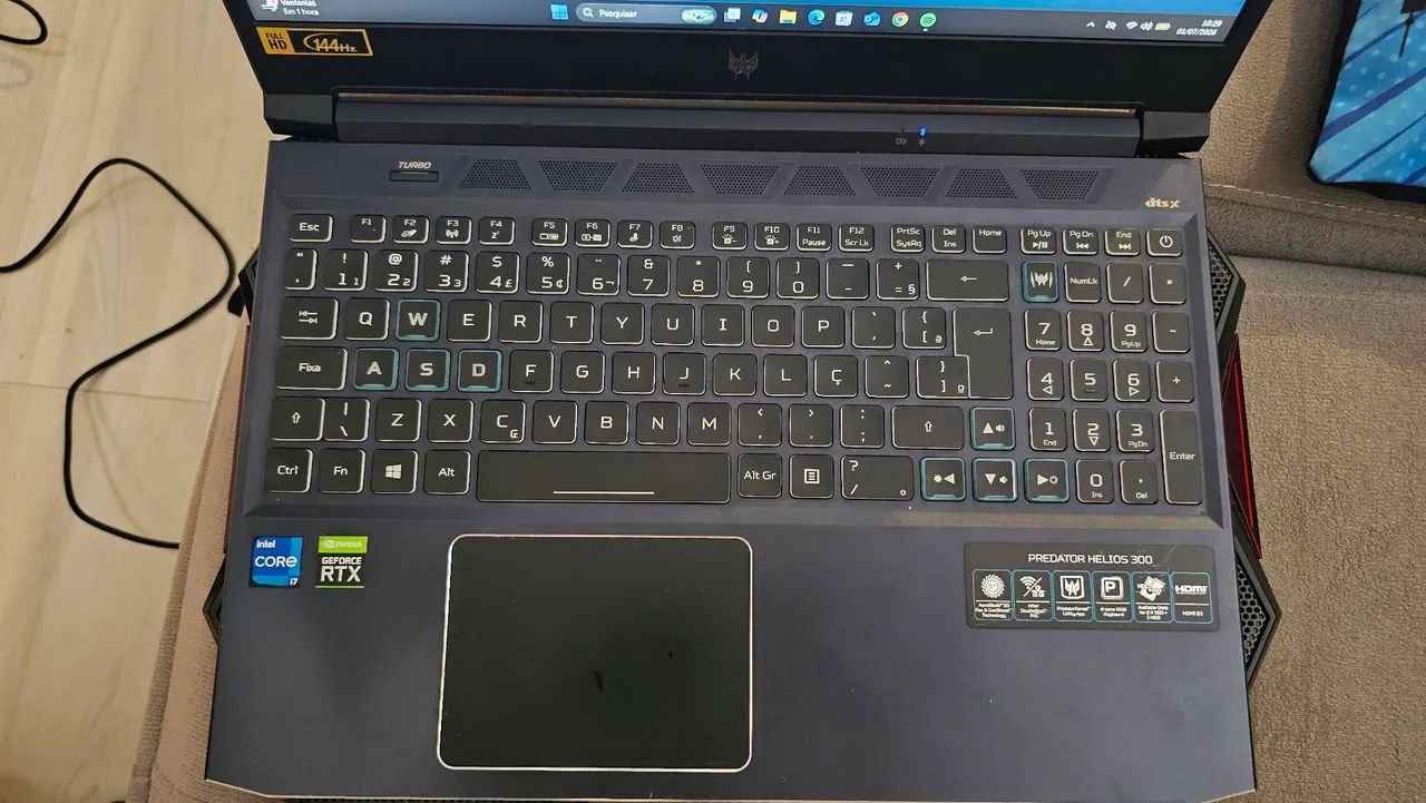 Notebook Gamer Acer Predator Helios 300 RTX 3060 - Foto 2