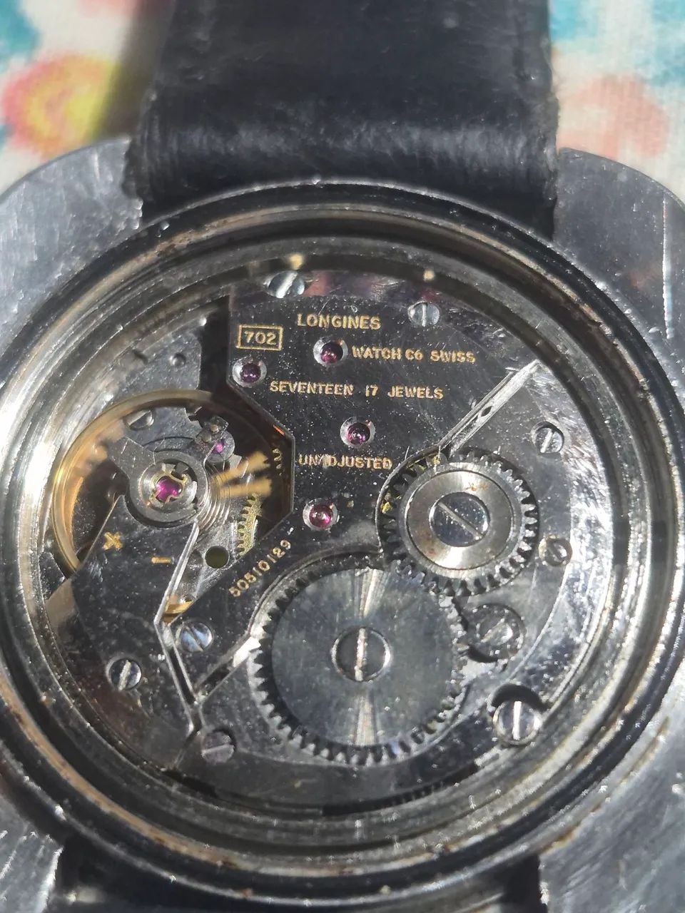 Relogio longines mystery dial 1970 suiss  - Foto 2