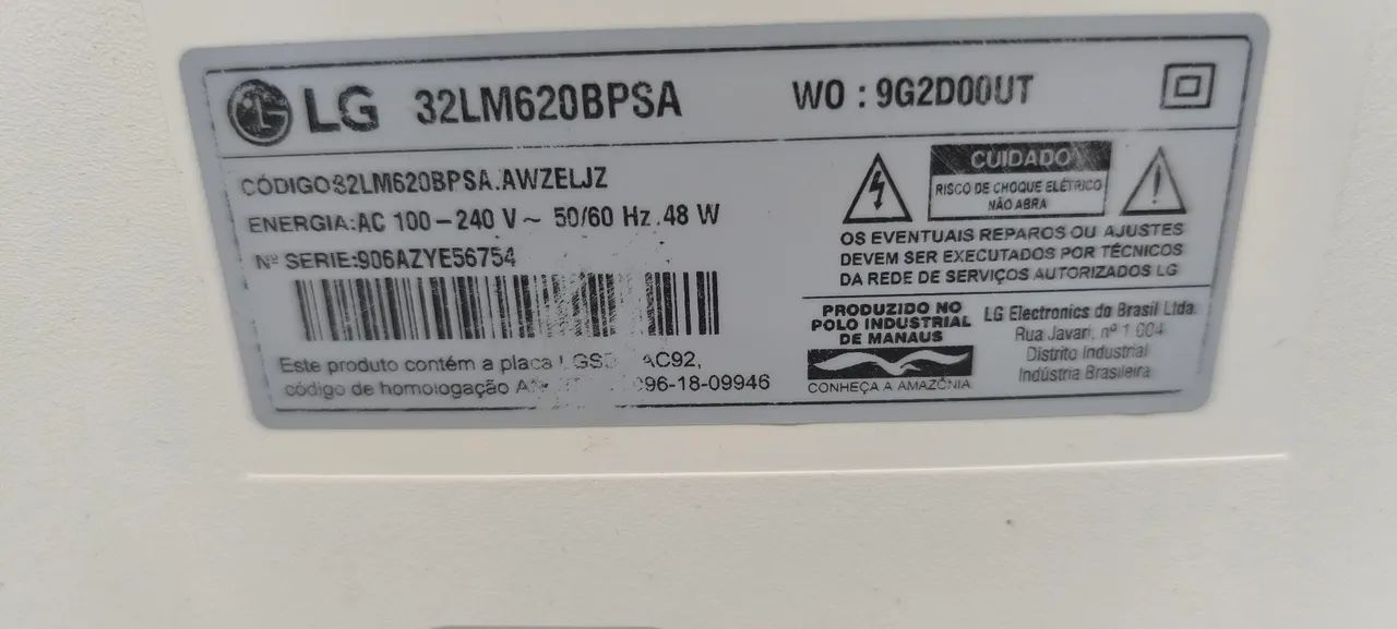TV SMART 32 POLEGADAS LG FUNCIONANDO TUDO PERFEITAMENTE  - Foto 4