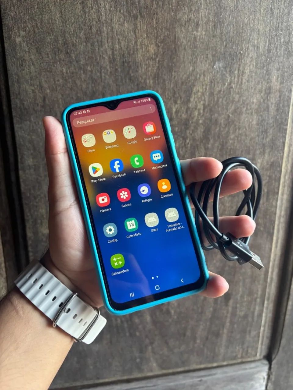 Galaxy A10 Vermelho 32 GB - Foto 2