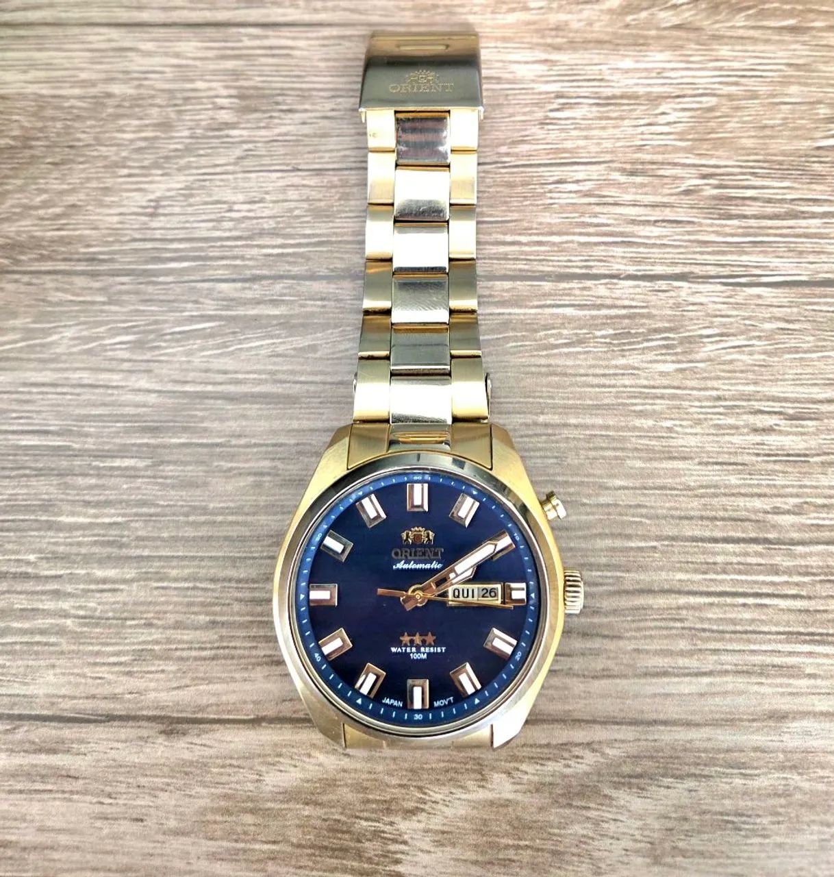 Relógio Orient Automático Dourado - Foto 3