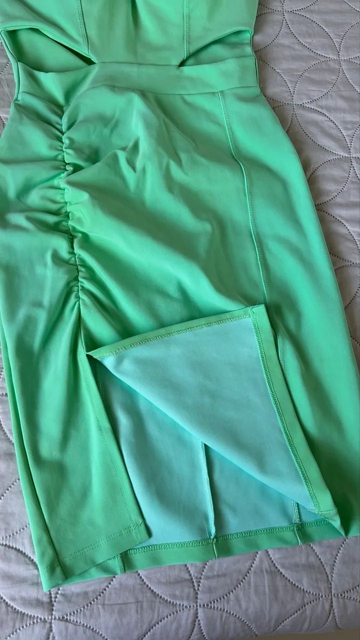 Vestido verde da My Choice  - Foto 2