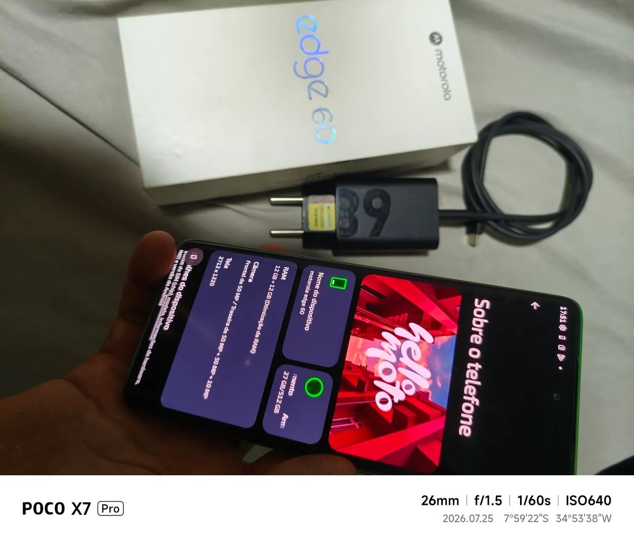 Motorola Edge 60 12/512 - Foto 3
