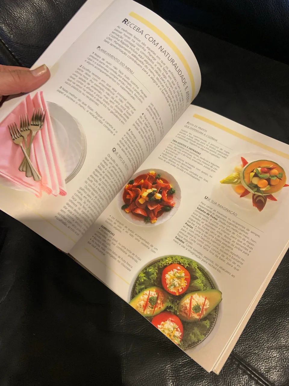 Livros culinaria gourmet capa dura 