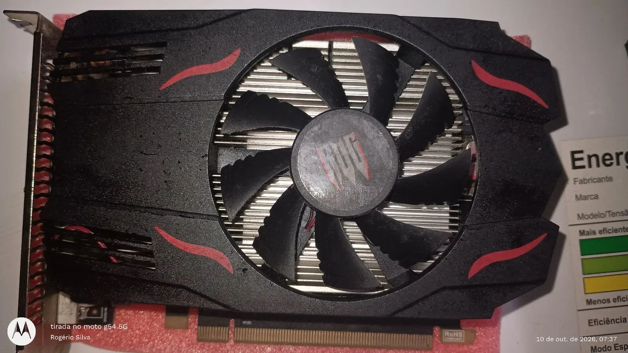 Placa de vídeo completa com nota fiacal - Foto 4