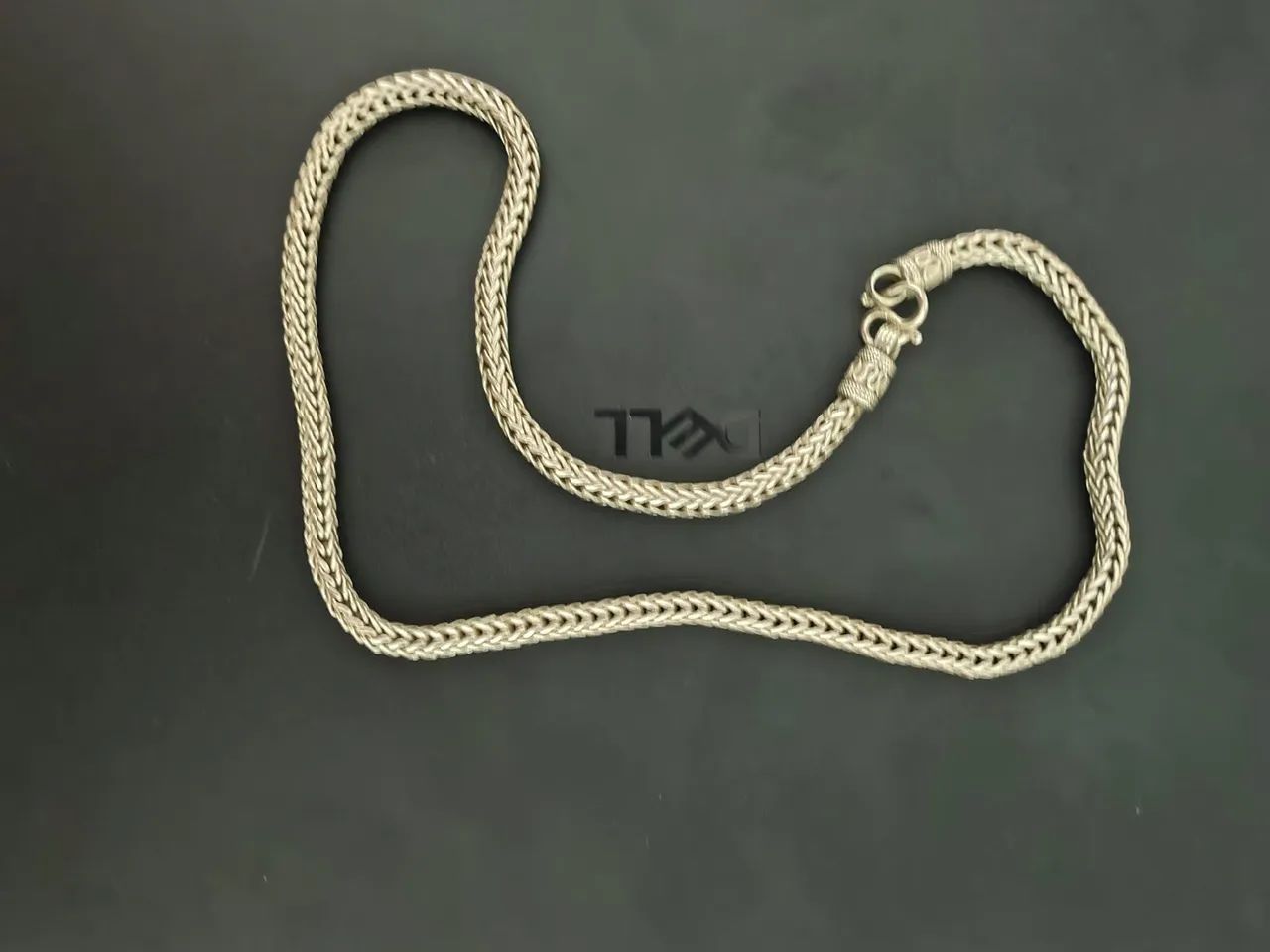 Corrente pulseira prata bali - Foto 3