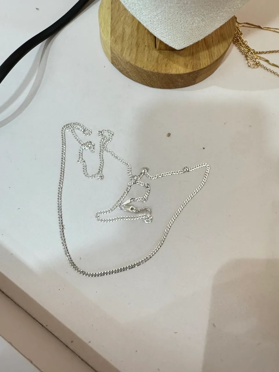 Corrente masculina de prata 925 - Foto 3