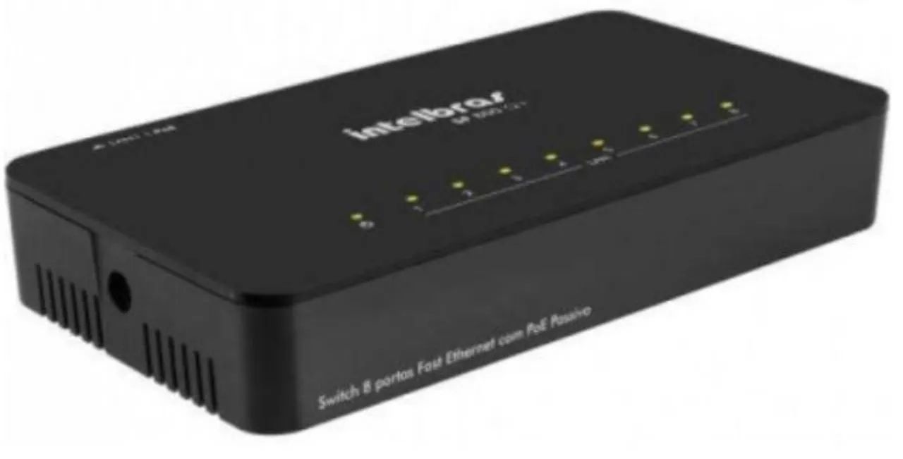 Switch Intelbras SF 800 Q+ V4.0 - 8 Portas (LAN1 PoE)  - Foto 2