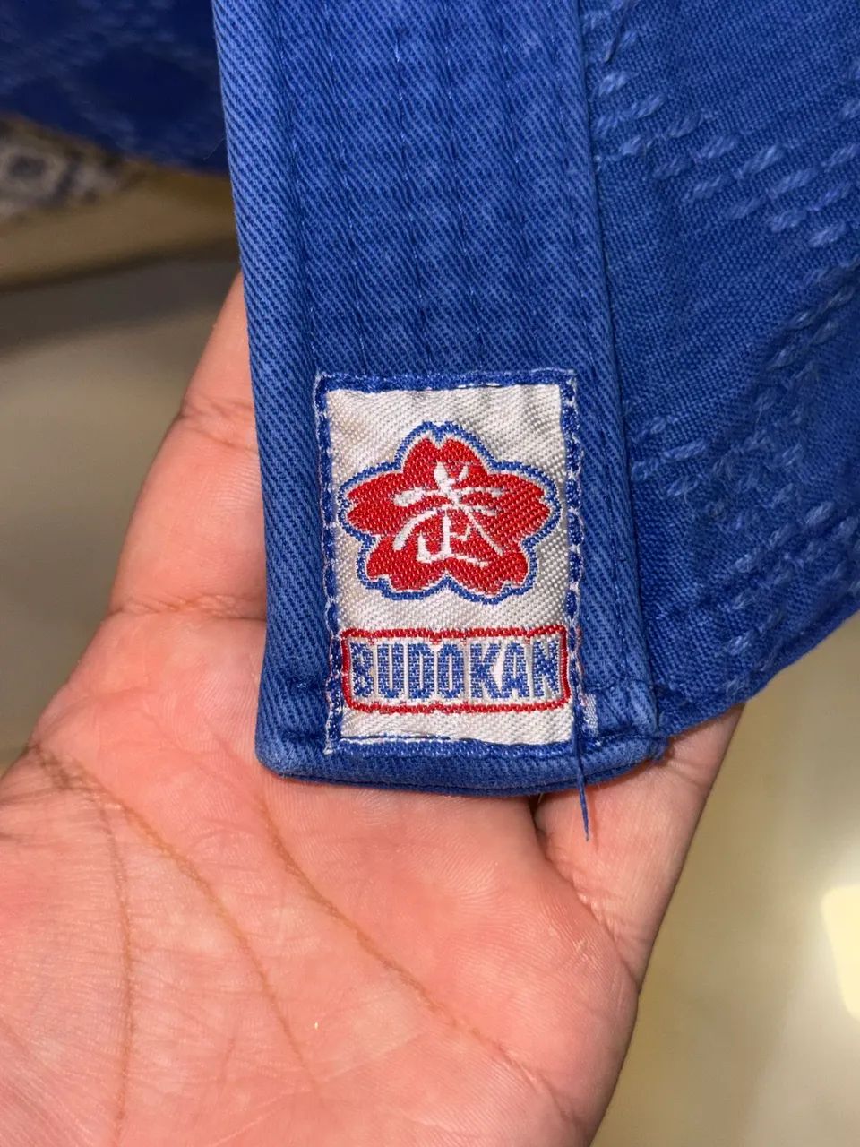 Kimono Budokan Azul tamanho A2 - Foto 5