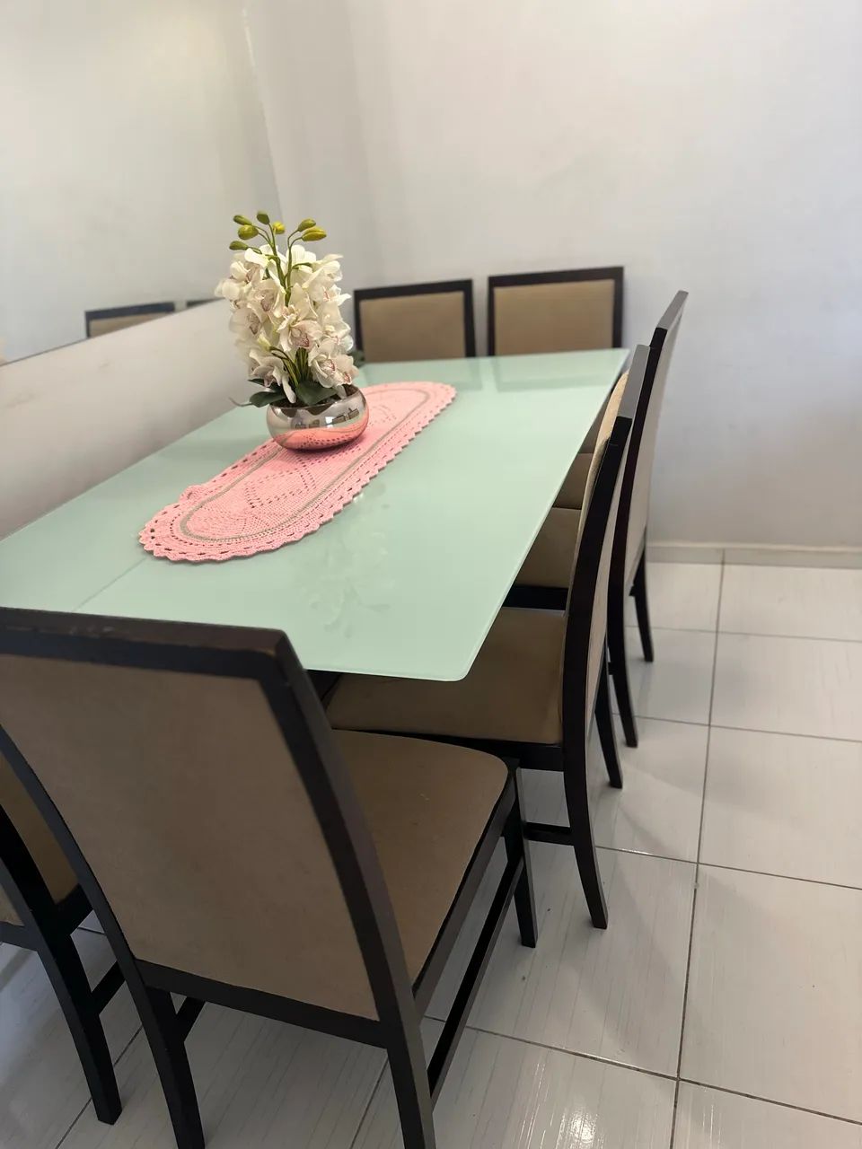 Mesa jantar 6 cadeiras 