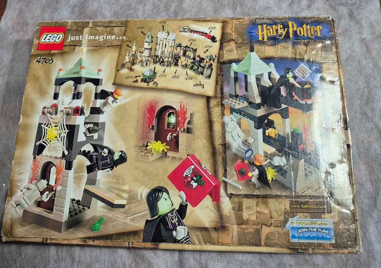 Vendo Lego HARRY POTTER (4705) - Snape's Class - Set vintage e fora de linha. - Foto 2