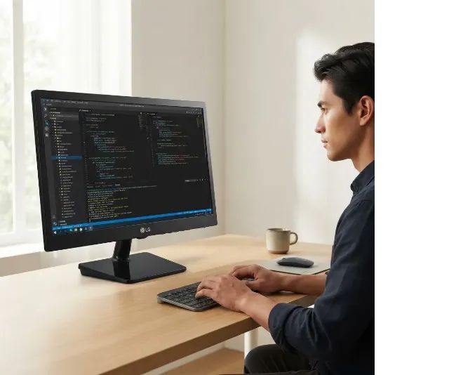 Monitor Led 20' Lg Flatron 20en33ss Vga - Foto 3