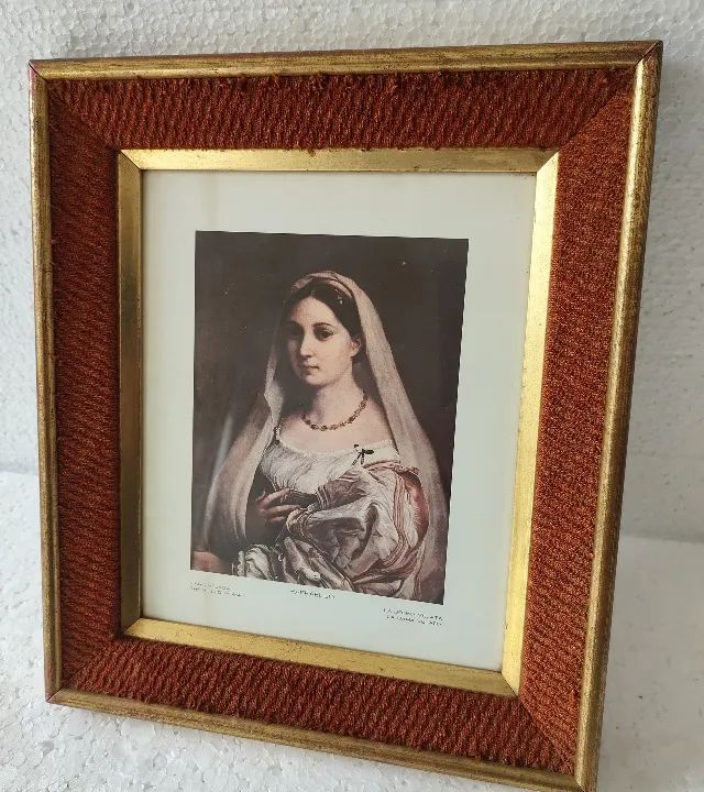 quadro dama velada Rafaelo - Foto 5