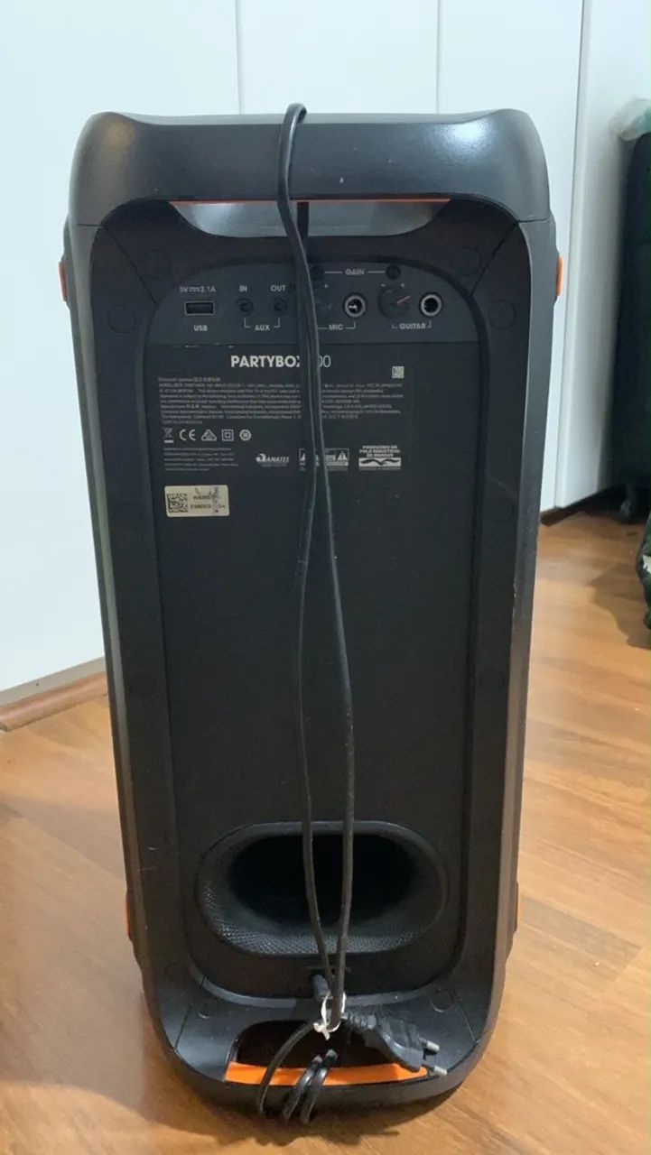Caixa de som JBL PartyBox 100 com Bluetooth - Foto 3
