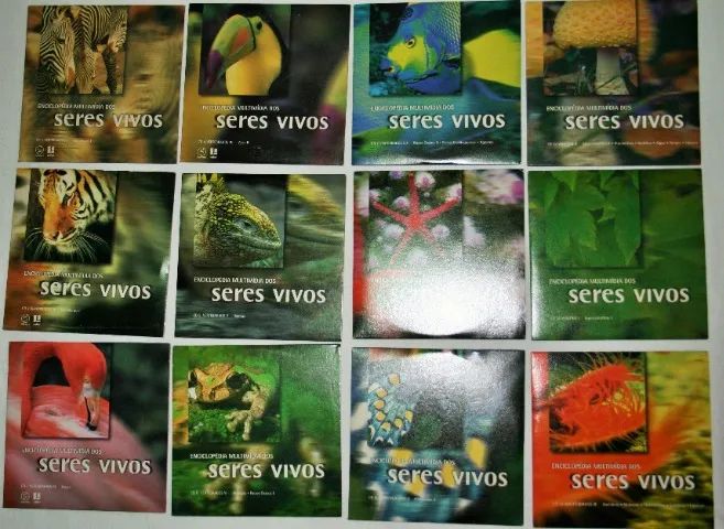Coleção 12 Cds Multimídia: Seres Vivos - Foto 2
