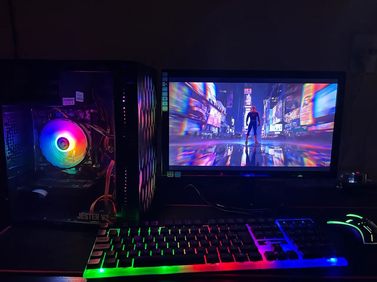 PC Gamer Completo Intel i7 + GT 730 4GB + 8GB RAM + HD 1TB + Monitor AOC - Foto 3