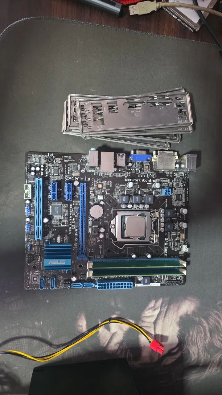 kit i5 3330 placa mae e ram passo cartão  - Foto 2