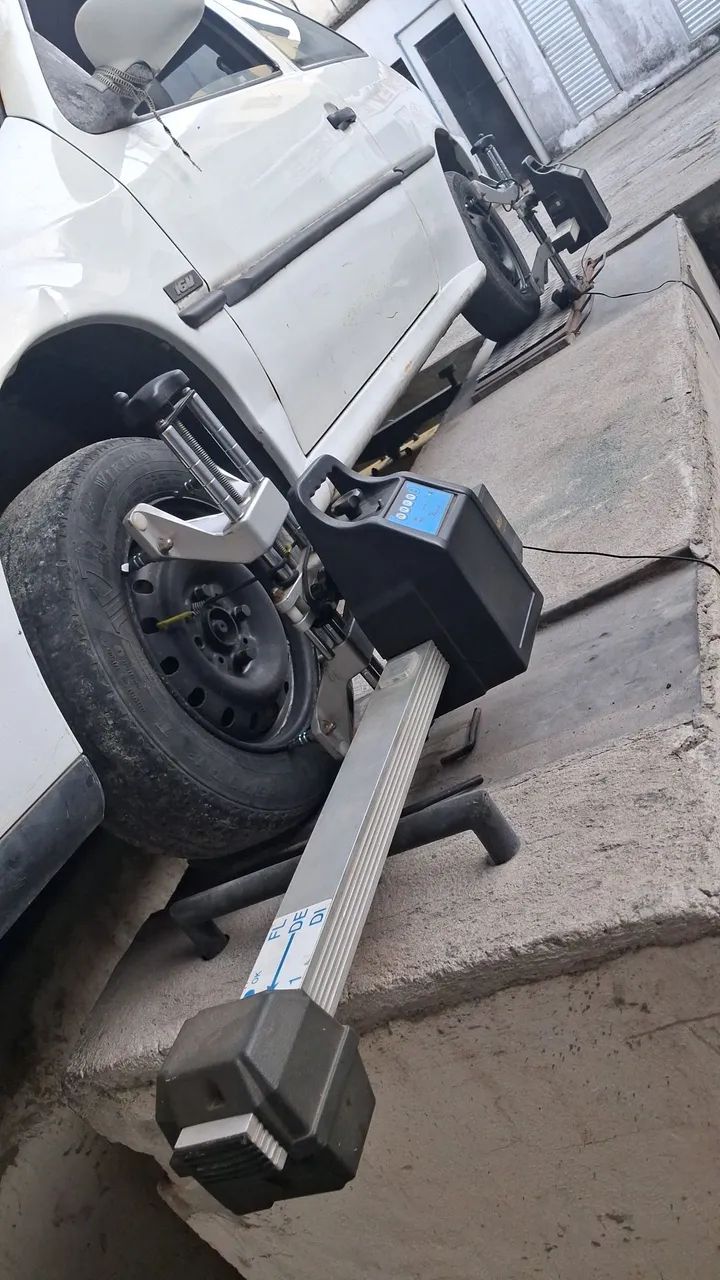 MÁQUINA DE ALINHAMENTO COMPUTADORIZADO COMPLETA - Foto 2