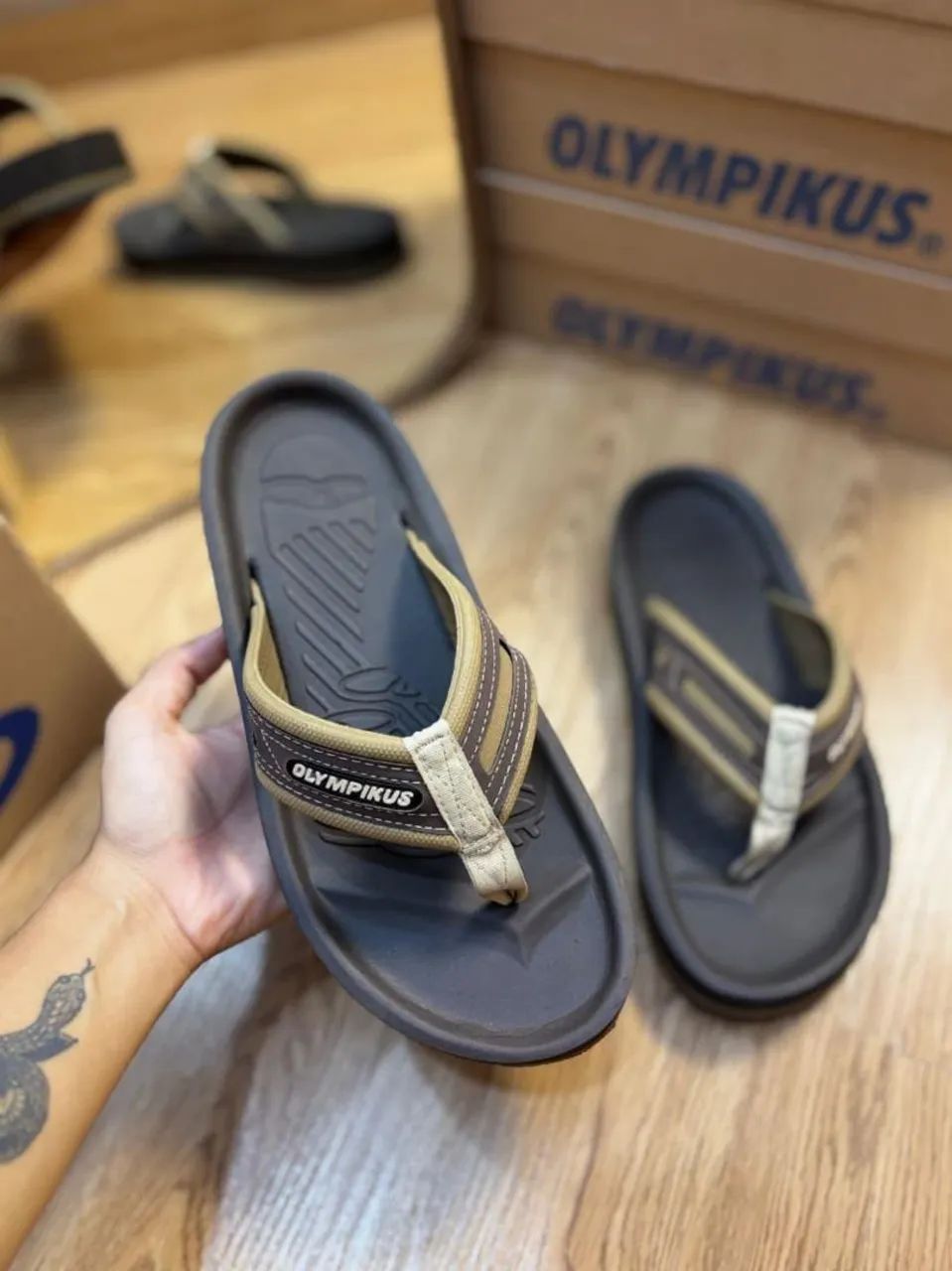 CHINELO OLYMPIKUS BLAZER MASCULINO! 