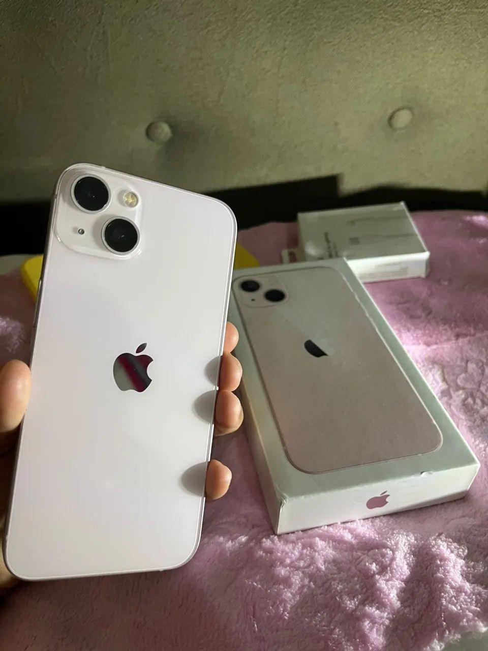 iPhone 13 Rose 128GB com Caixa e Acessórios - Foto 3