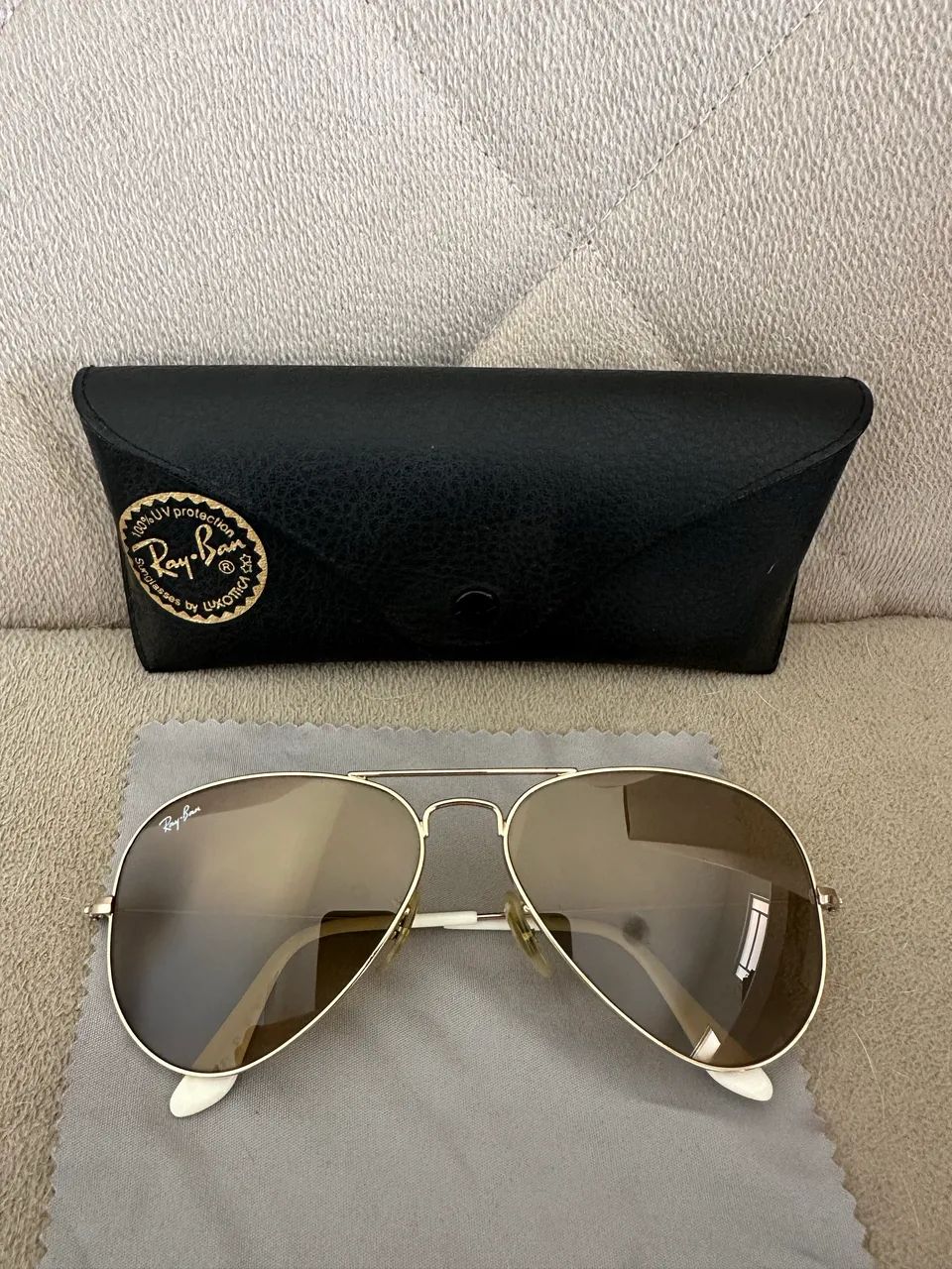 Óculos de Sol Ray-Ban Aviador Original - Foto 2