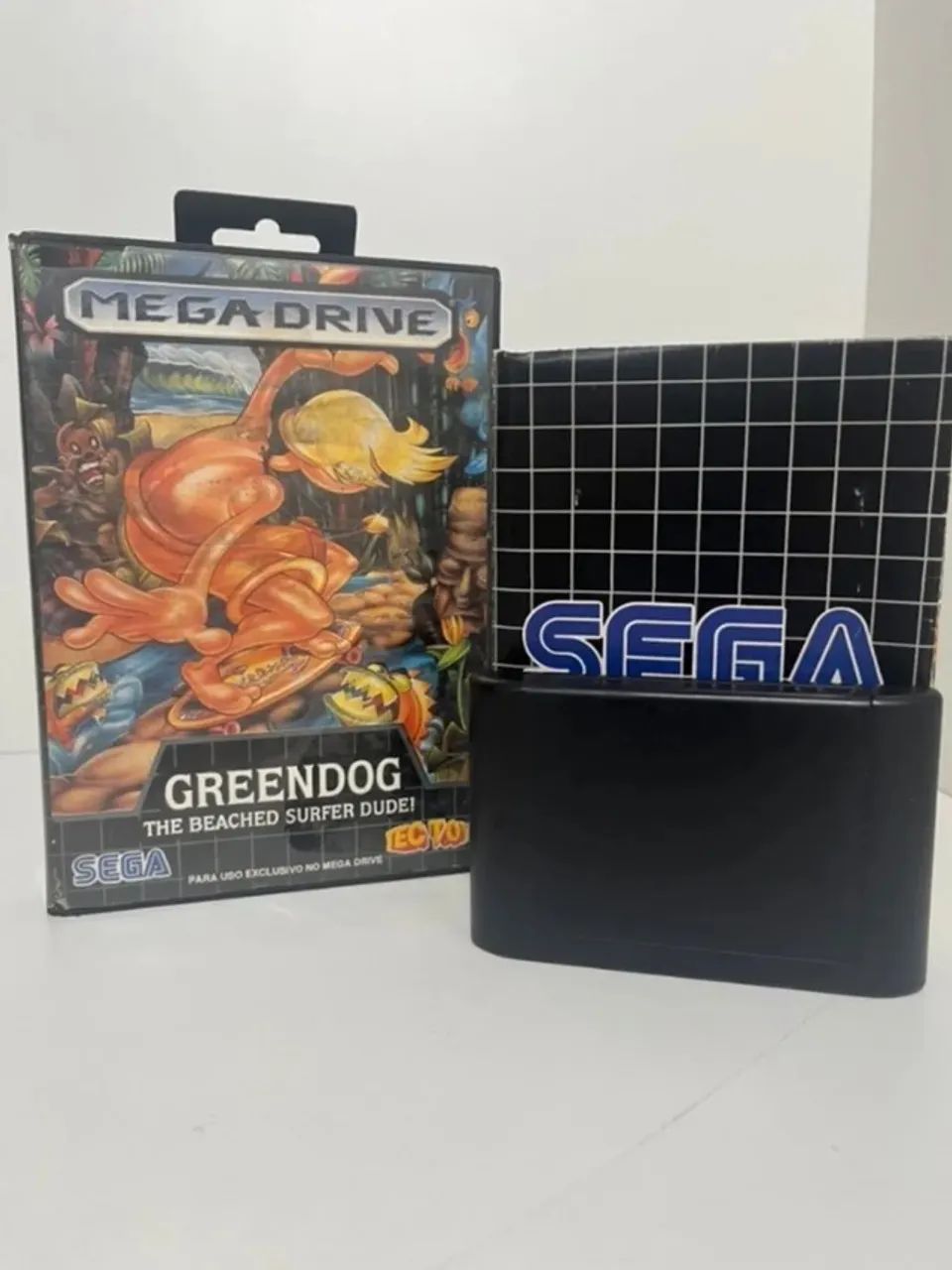 Greendog Mega Drive Original Tec Toy com Caixa - Foto 4