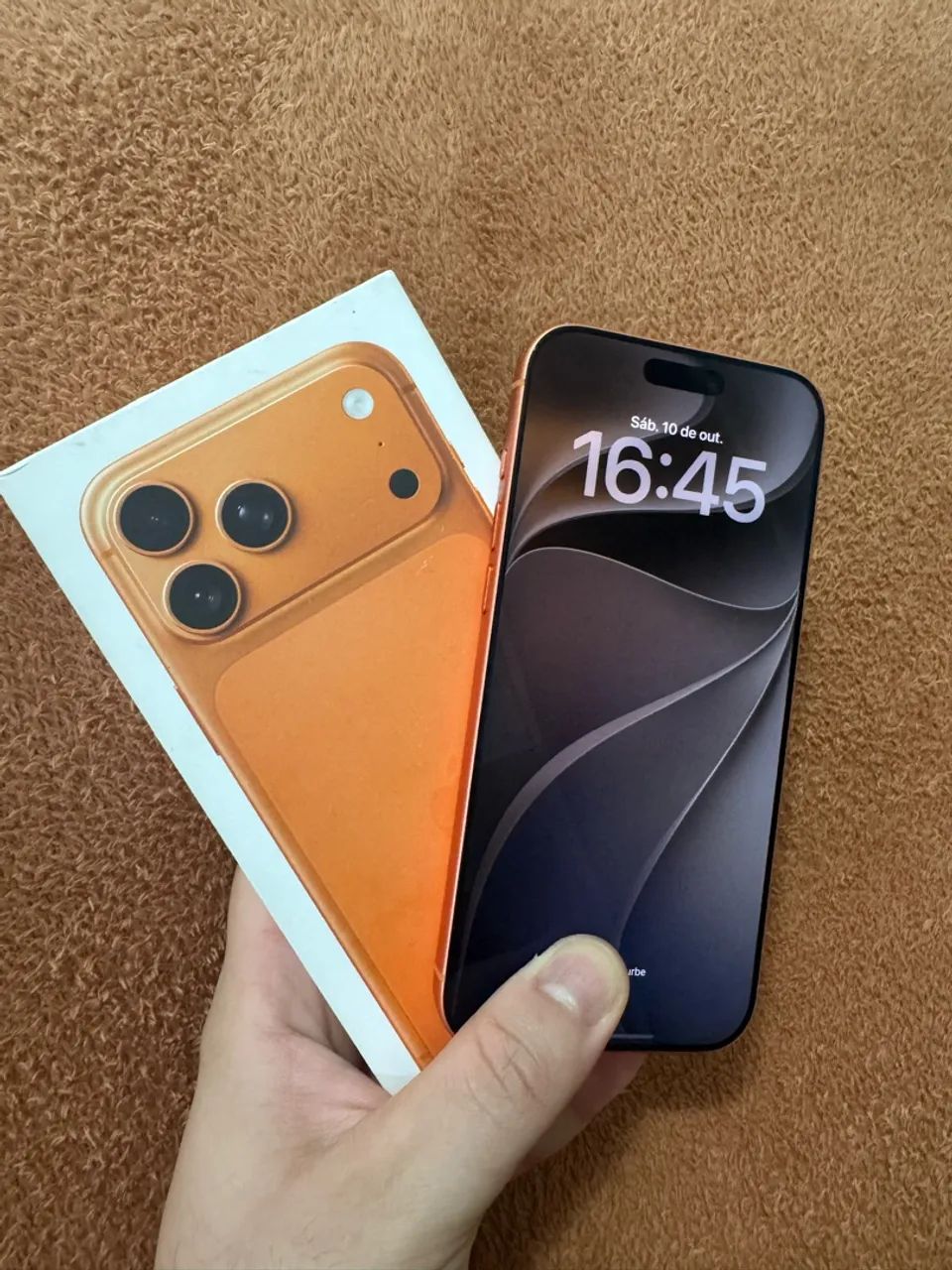 Iphone 17 pro max impecável 
