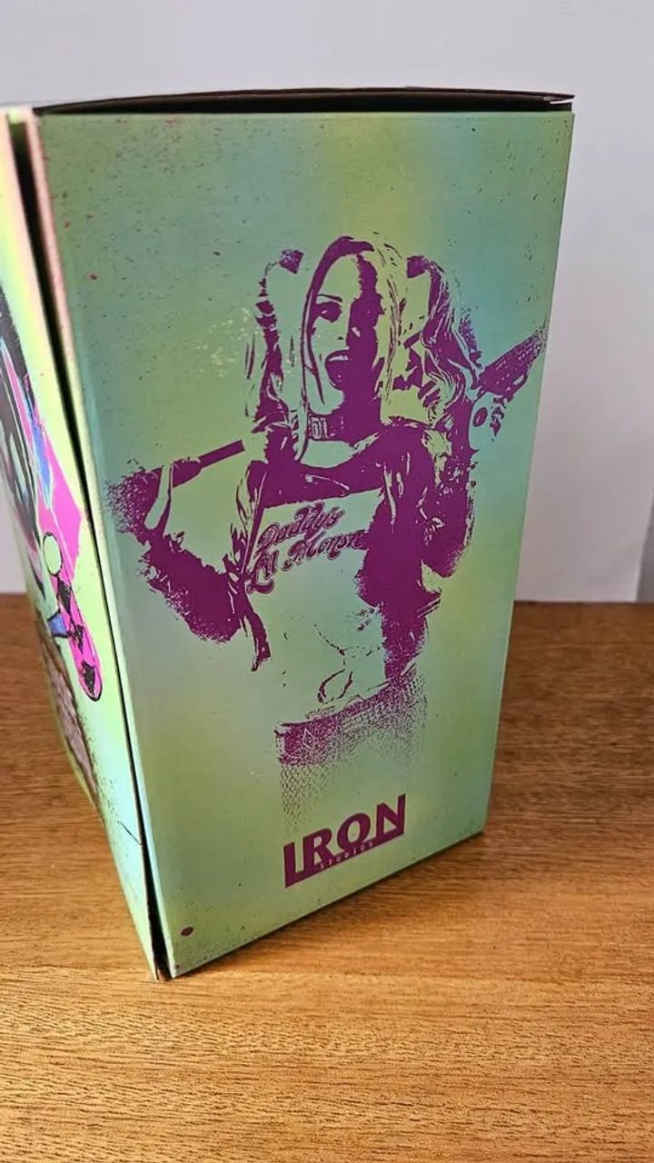 Estátua Arlequina Esquadrão Suicida (2016) Iron Studios 1/10 - Foto 3