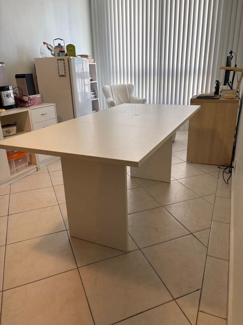Mesa branca Tok&Stok  - Foto 3