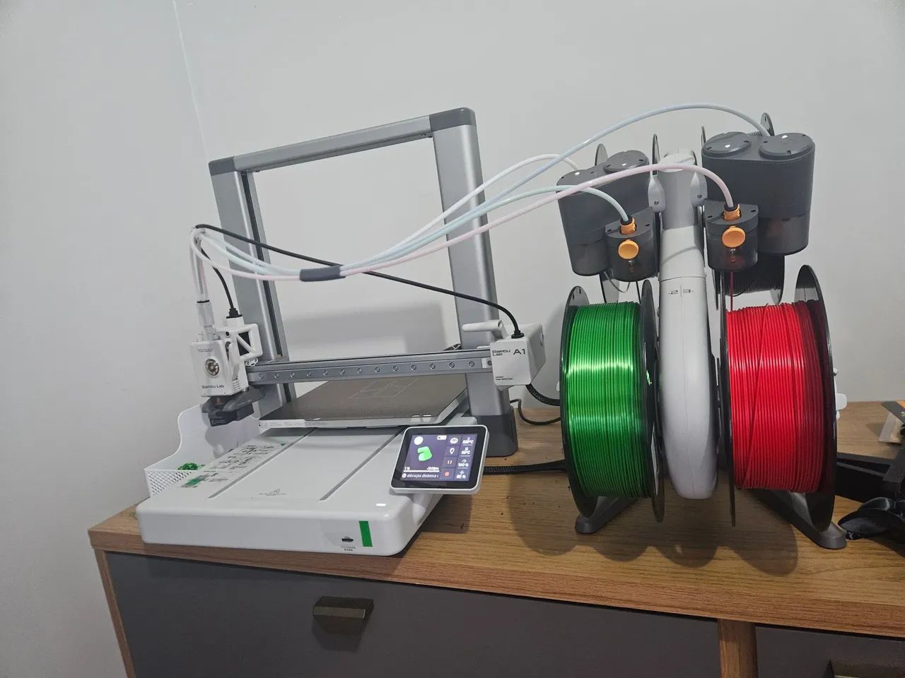 Impressora 3d bambulab a1 combo
