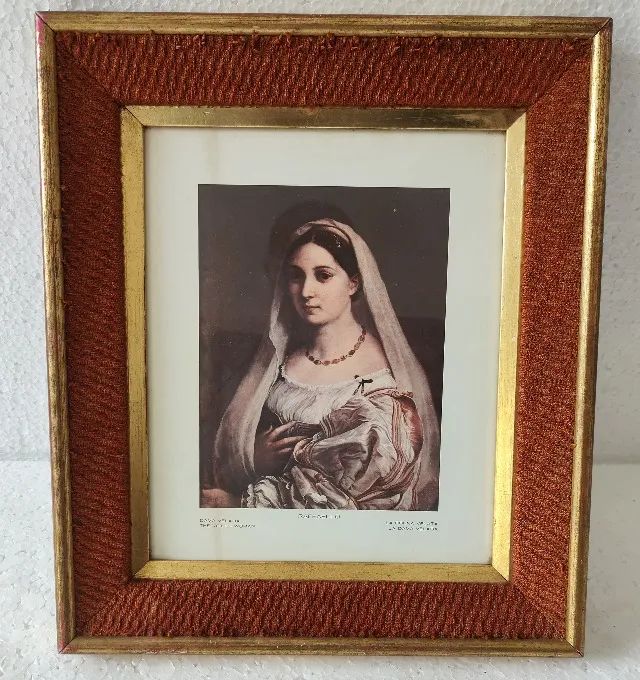 quadro dama velada Rafaelo