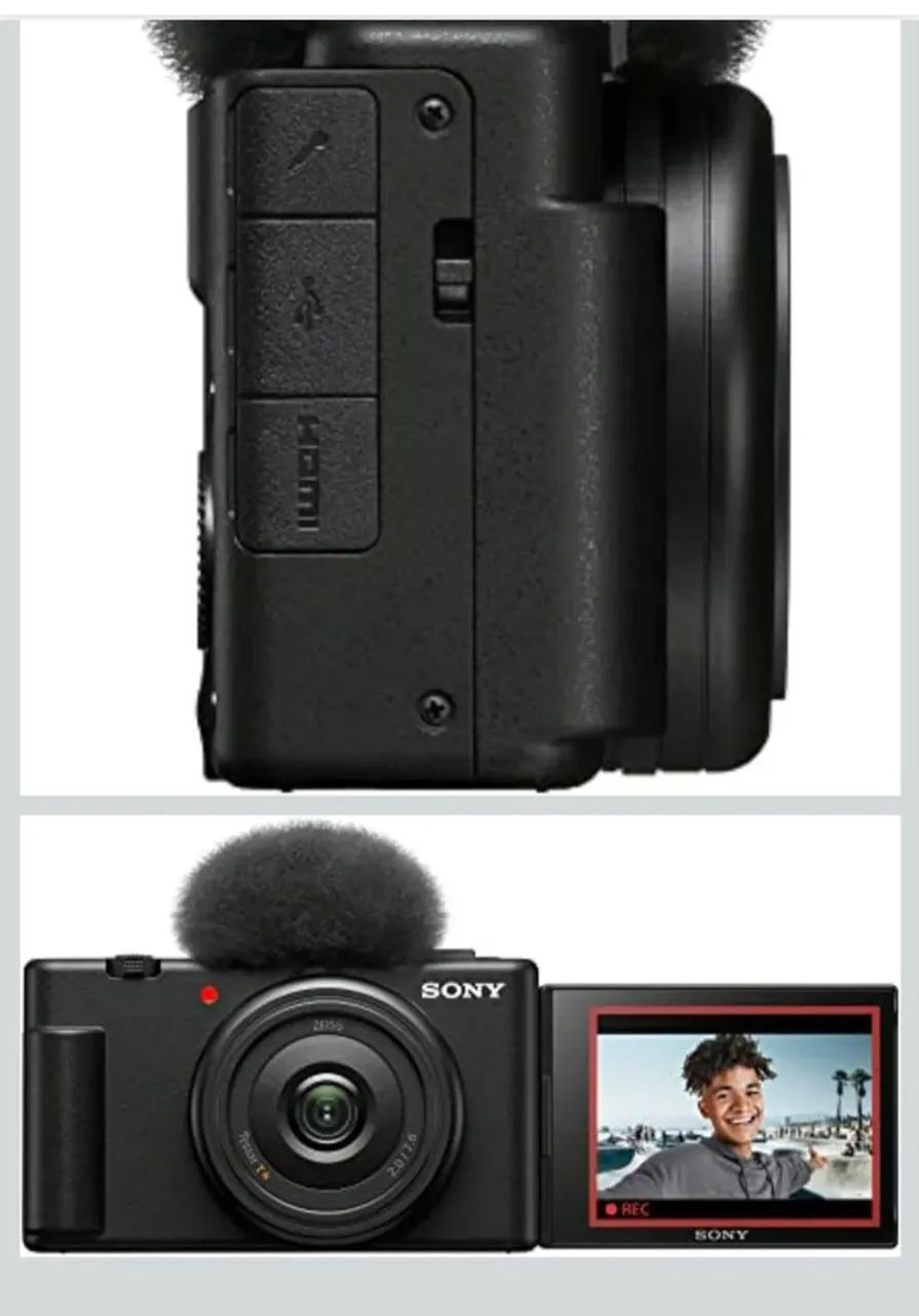 Sony câmera fiilmdora vlog ZV-1 para criadores de conteúdo