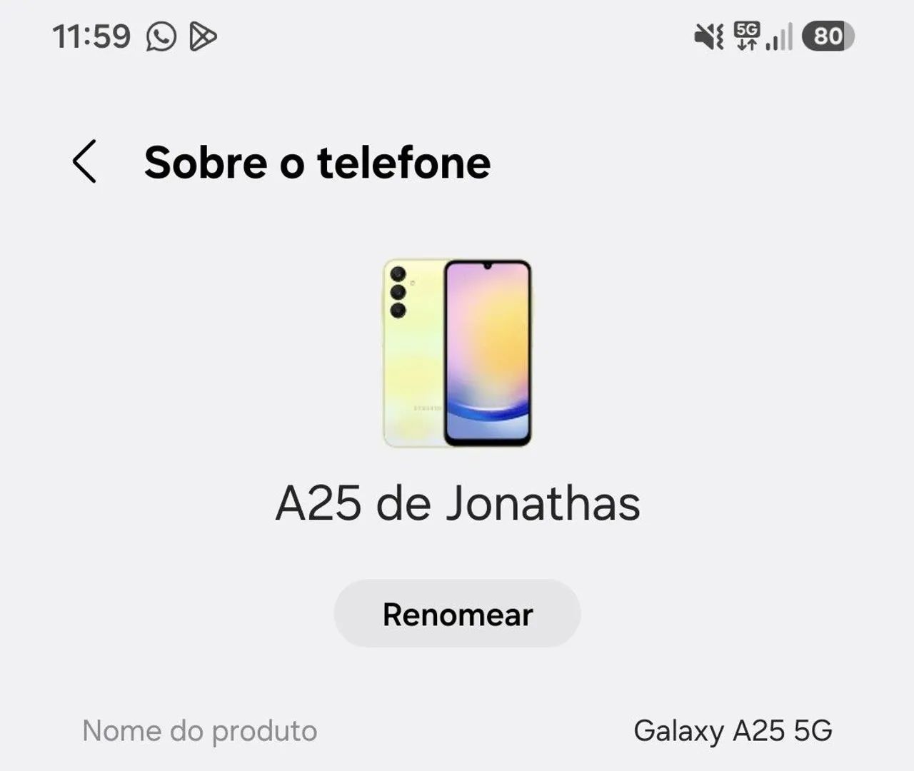 A25 256G  5G - Foto 5