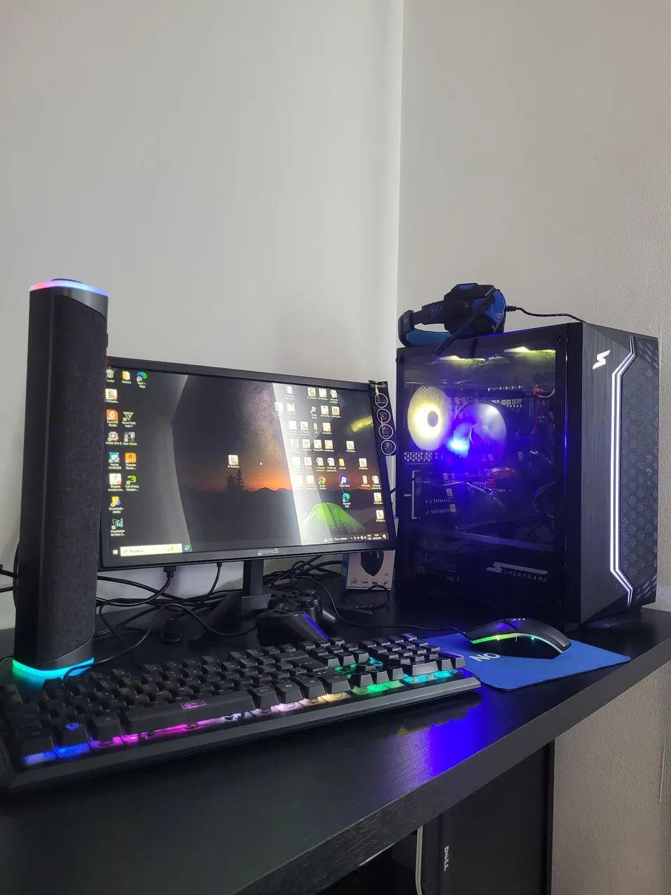 PC Gamer 32gb RAM placa de Vídeo 8gb