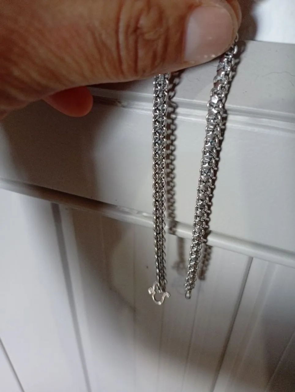 Pulseira em prata Bali 925 - Foto 2