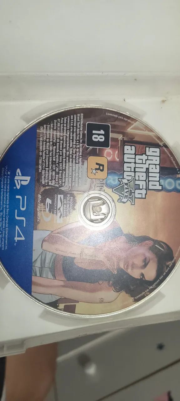 Jogo GTA 5 ps4 