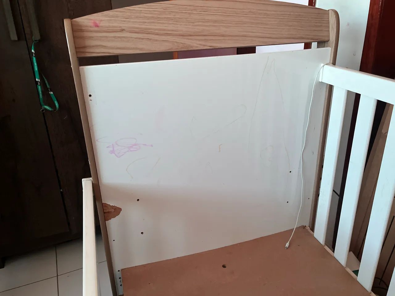 Berço Americano + Colchão  - Usados - Foto 2