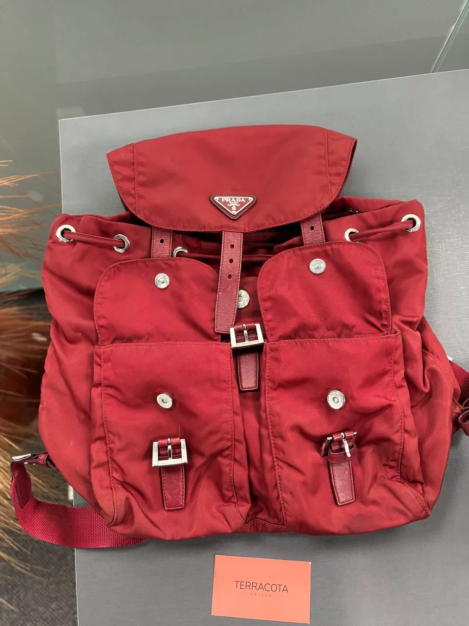 Mochila Prada second hand - Foto 4