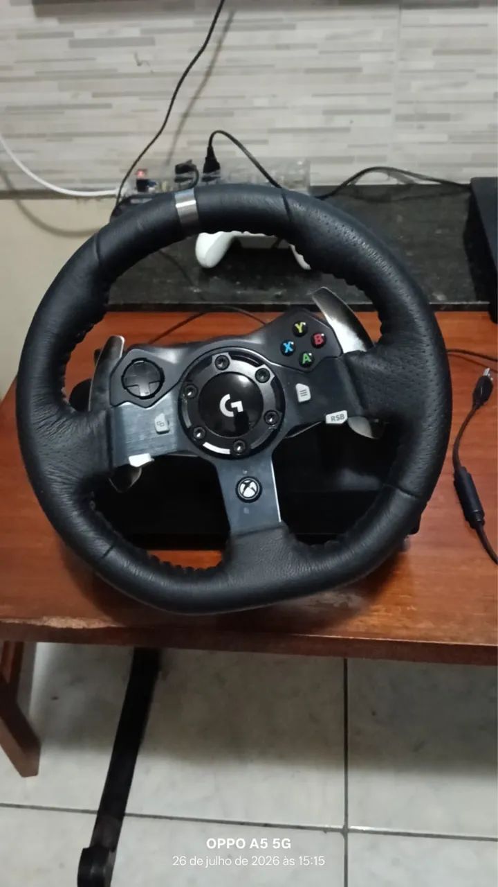 Volante Logitech G920 + Câmbio (Xbox/PC) - Foto 2