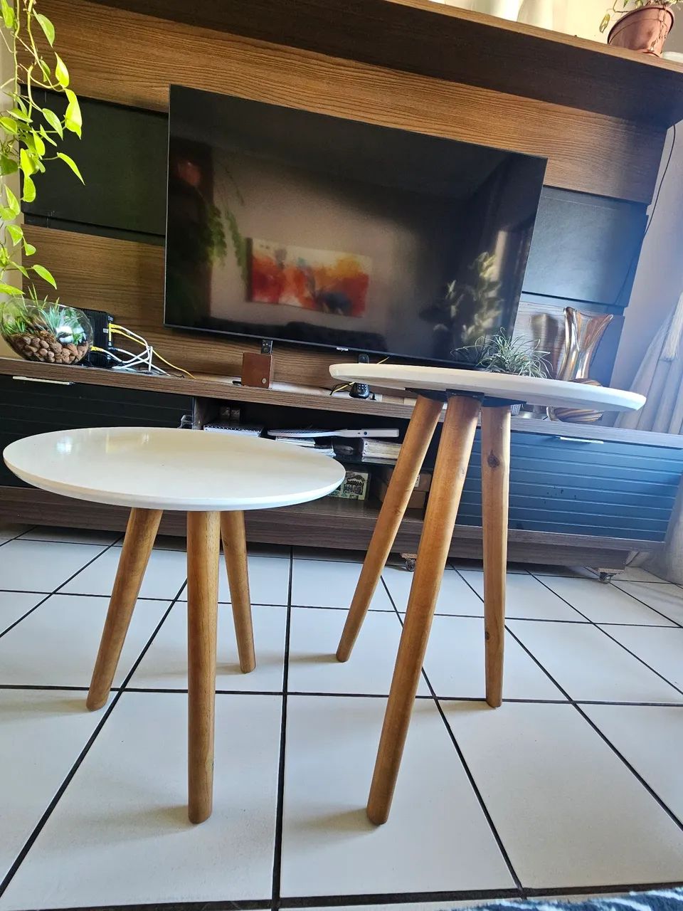 CONJUNTO DE 2 MESAS DE APOIO - Foto 3